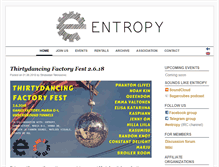 Tablet Screenshot of entropy.fi